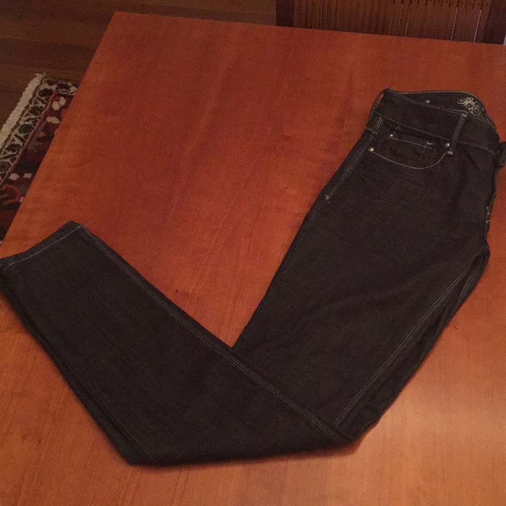 Express jeans dark blue Stella  ultra skinny